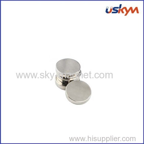 Round shape rare earth magnet