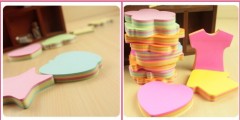 variety of style / fruit color sticky note