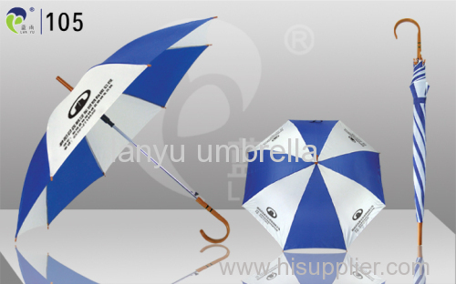 Straight Promotional Umbrellas Automatic Open 190T PolyesterCustomized Logos and Designs Welcomed