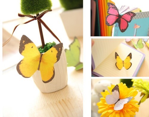 butterfly / lovely sticky note