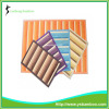 Strip pattern bamboo mat