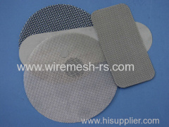 SS wire mesh filters