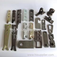Flat steel plate anchors