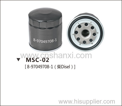 oil filter for ISUZU NKR.Changfeng Disel vehicles.Saiku.Gonow disel vehicles.Greatwall pick-up