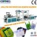16kw Multifunctional automatic non woven bag making machine , 380V 50HZ