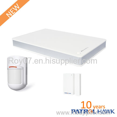 Patrol Hawk GSM security alarm system with andriod&IOS app&voice prompt