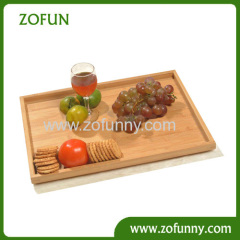 Bamboo restaurant serving tray