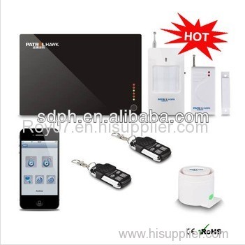 Newest! Personal Usage wireless GSM Security Alarm With iPhone/Android App Control