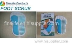 Foot Scrub/plastic foot scrub/feet shape foot scrub/newest and good style pedi perfect body and foot scrub