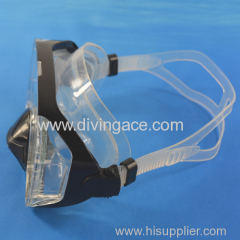 silicon diving mask equipment with wide sight