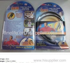 As seen on tv gojo Hands Free Adjustable Headset for all phones