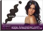 Remy 100G Indian Virgin Human Hair Extensions Body Wave Natural Black