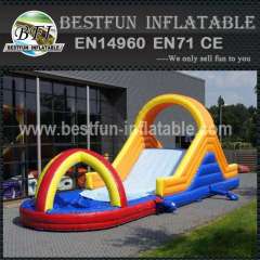 Slide Soap with Inflatable Pool
