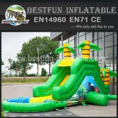 Small inflatable slide Jungle