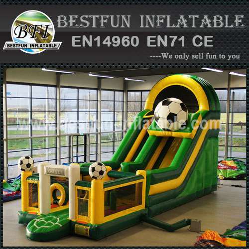 Inflatable Slide Football Theme