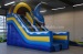 Inflatable Blue Dolphin Slide