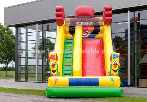 Fantasy inflatable clown slide