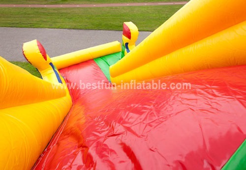 Fantasy inflatable clown slide