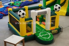 Inflatable football giant slide for adults and kids