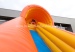 Orange Front Load Inflatable Slide