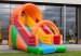 Orange Front Load Inflatable Slide