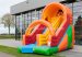 Orange Front Load Inflatable Slide