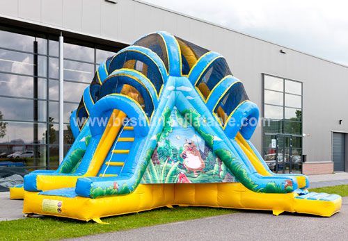 Popular Cheap Giant Inflatable Volcano Slide