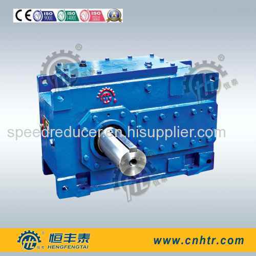 Mineral Ball Mill Helical Bevel Gearbox H3SH7 With Hollow Shaft Output