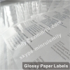 Custom Strong Adhesive Glossy Finished Mirror Avery Coated Paper Labels