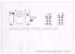 High speed copper wire bunching machine