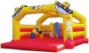 Hot sale outdoor commercial kids bouncing castle commercial inflatable bounce house with slide