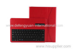 pu leather case bluetooth keyboard for Samsung Galaxy TABS10.5 T800/805