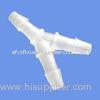 2/16" Plastic Y connector 3 Way polypropylene hose joint fitting