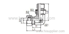 90 degree adjustable hydraulic compression Adapter 1CH9-OG/1DH9-OG