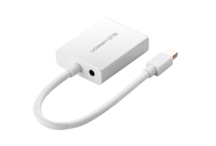 UGREEN Mini Display Port to VGA+Audio Converter cable--Aluminum case