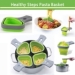 Healthy Steps Pasta Basket/Portion Control Pasta Baskets