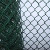 Green Colour PVC-coated Chain Link Mesh Fence