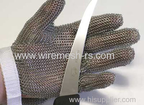chainmail safety butcher gloves