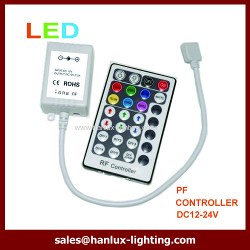 Aluminum 28-Key RF LED controller