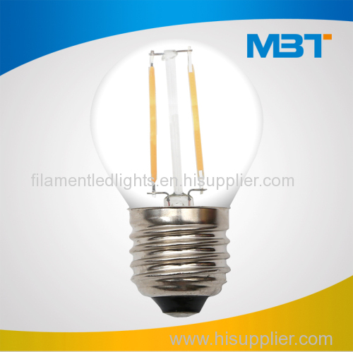 G45 led filament bulbs