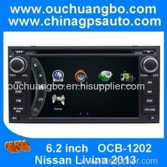 Ouchuangbo In Dash 6.2" DVD GPS Navi System For Nissan Livina 2013 With BT+RSD+iPod