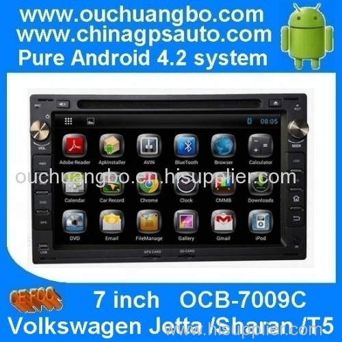 Ouchuangbo Car Radio GPS Navigation for Volkswagen Jetta/Sharan/T5 with Bluetoooth AM/FM