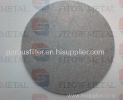 powder sintered stainless steel filter plate