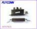 Centronic Solder 36 Pin Female 180Cable Exit IEEE 1284 Connector with Matel Hood