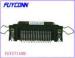2.16mm Pitch 36 pin configurations R/A PCB Dip Type IEEE 1284 Connetor with Latch and Board lock