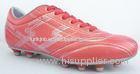 Wholesale Blue, White, Pink, Black Non Slip Lightest Girls Outdoor Soccer Cleats