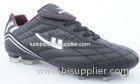 Custom Black Anti Slip Cleats Waterproof Wide Indoor Soccer Shoes for Men