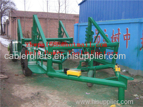 aster trailer-roller Cable Reel Trailer Spooler Trailer