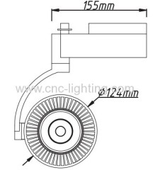 20W SHARP LED Track Light(Dimmable)