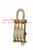 wheel lifting pulley wire rope lifting pulley block pulley